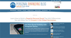 Desktop Screenshot of personalbrandingblog.com